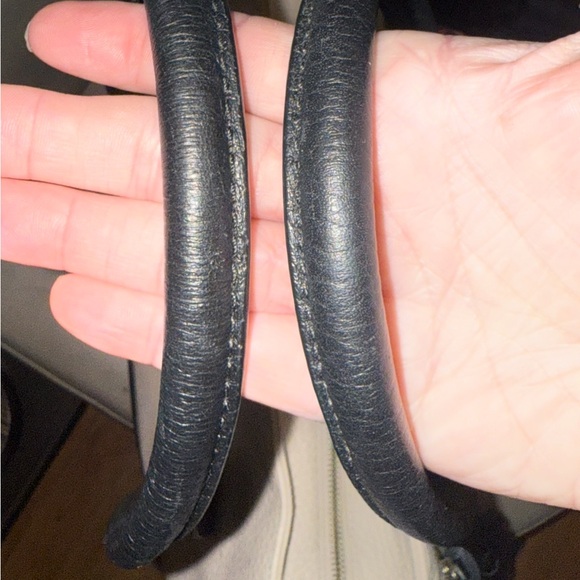 Kate Spade Southport Avenue Harmony  cream /  Black pebbled leather Tote Bag - Picture 10 of 12